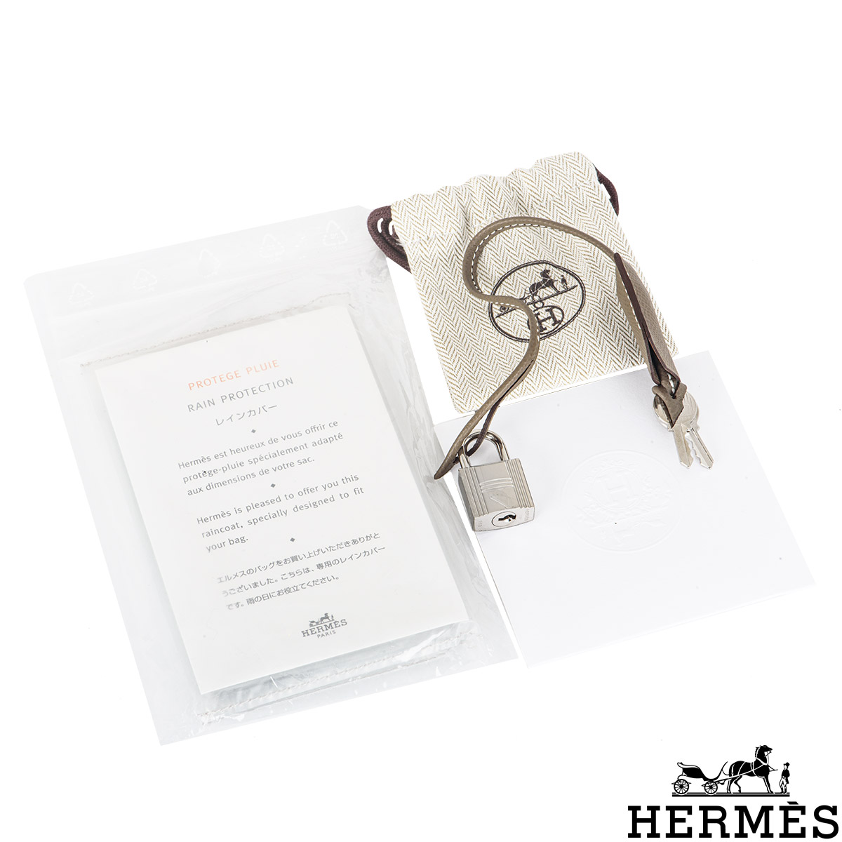 Hermès Birkin 30cm Veau Epsom 4z Gris Mouette/Etoupe18 Bi-Color